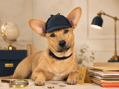 dog detectives card dog detectives
