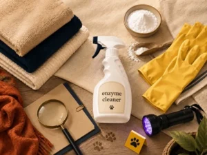 dog cleaning supplies